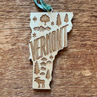 Vermont Wooden Ornament - Addison West 