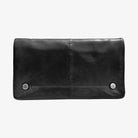 Latico Leathers Terry Wallet in Black on a white background