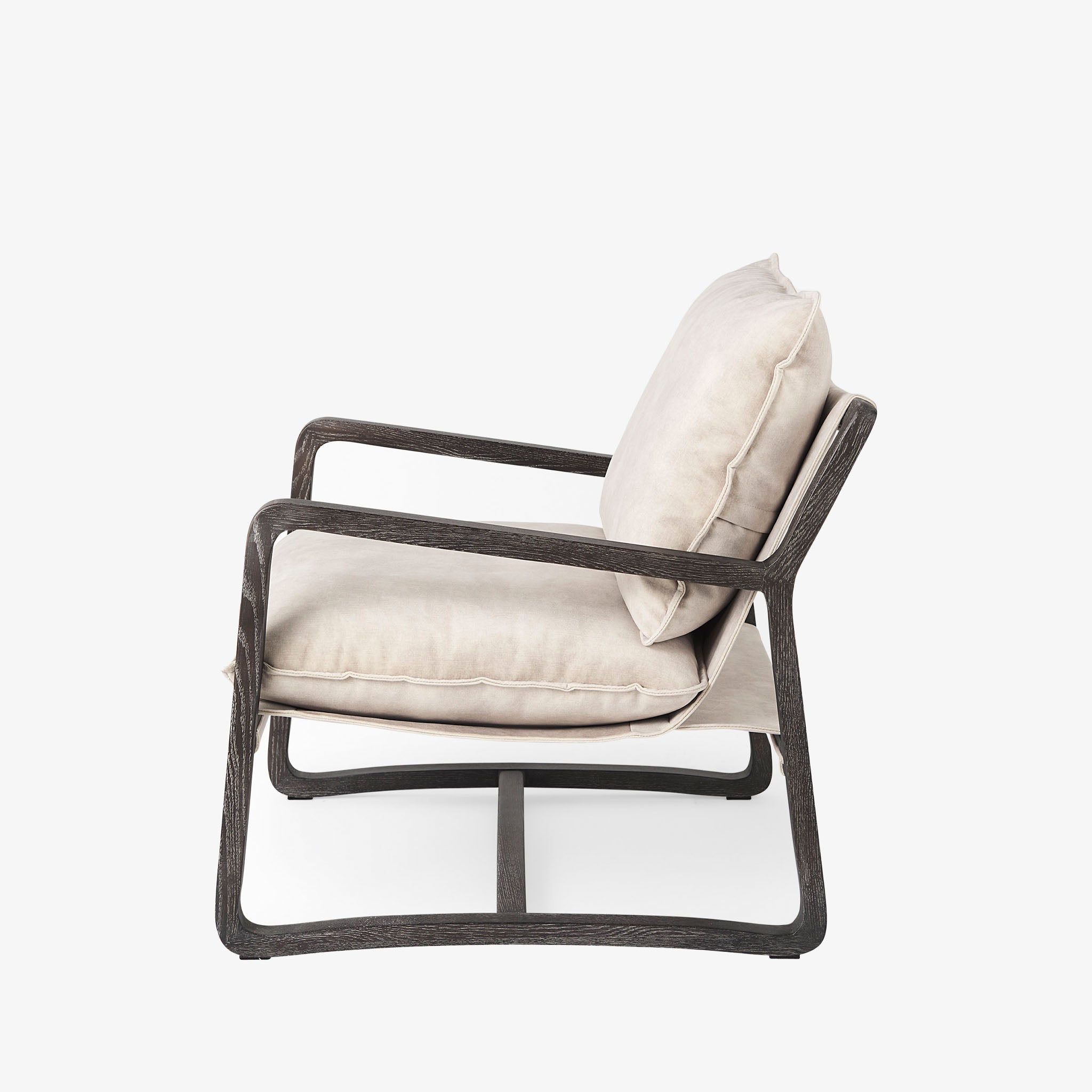 Andrea Zed Chair in Cream - Addison West 