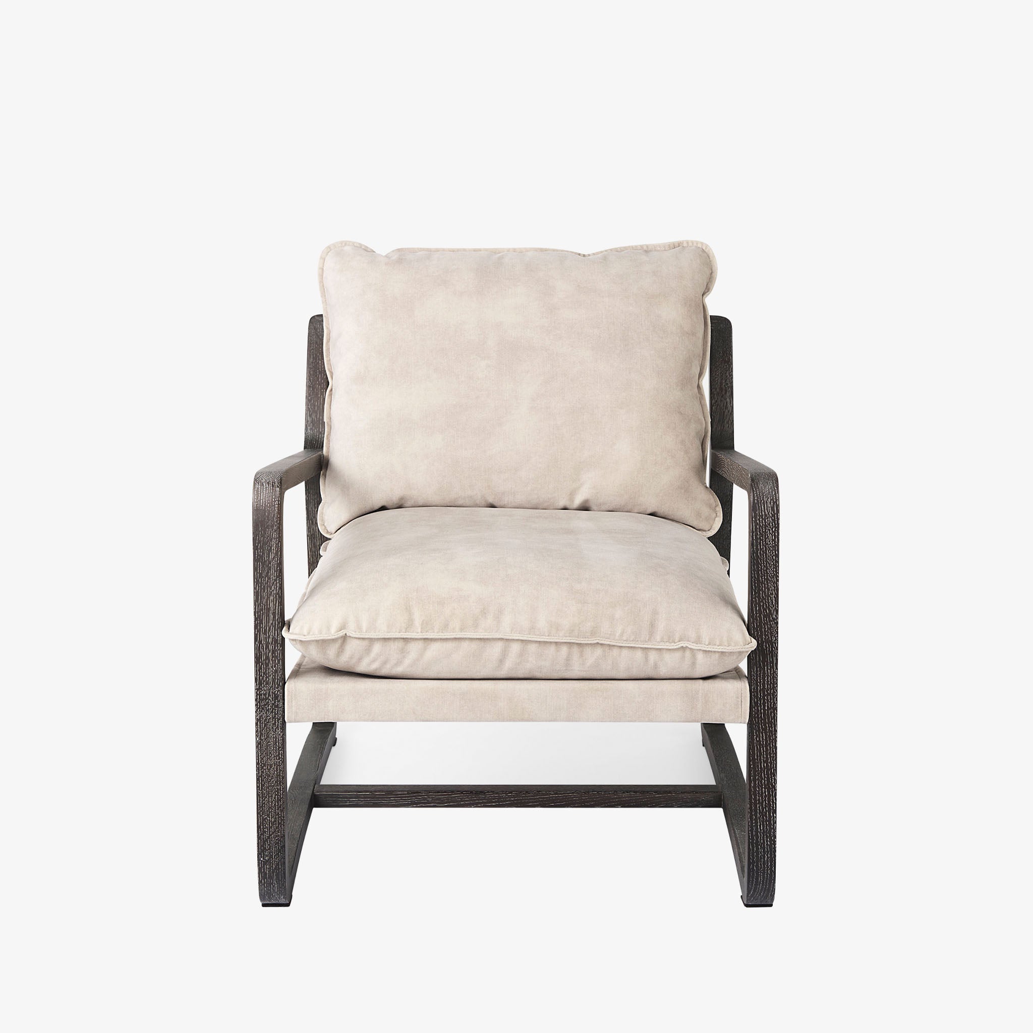 Andrea Zed Chair in Cream - Addison West 