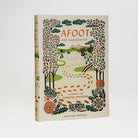 Front cover of book 'Afoot and Lighthearted' a journal for mindful walking on a white background 