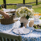 Schott Zwiesel Tritan Wine Glass on an outdoor dining table