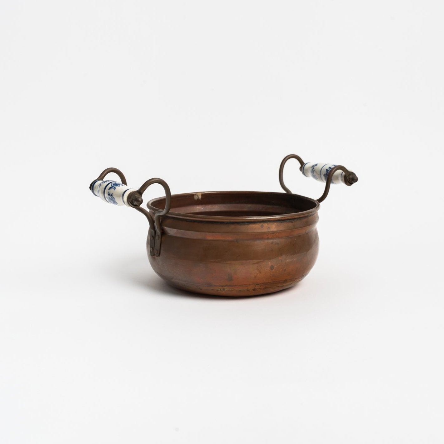 Vintage Copper Planter with Handles (Dutch) - Addison West 