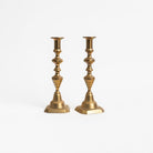 Vintage Brass Candlestick - Lge Pair - Addison West 