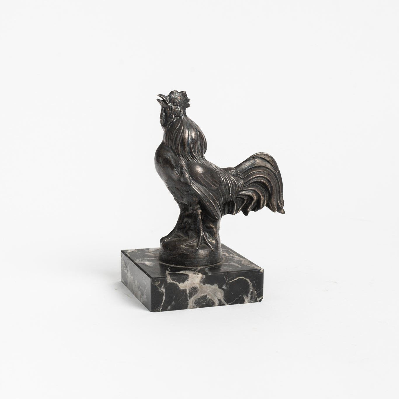 Vintage Rooster on Marble Base - Addison West 