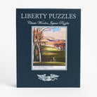 Liberty puzzles a good walk spoiled golfing puzzle in a blue box