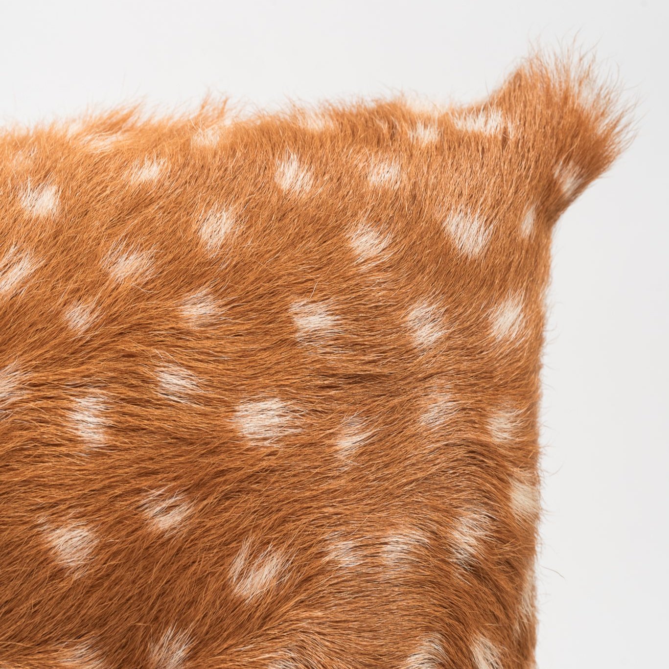 Goat Fur Throw Pillow - Addison West 