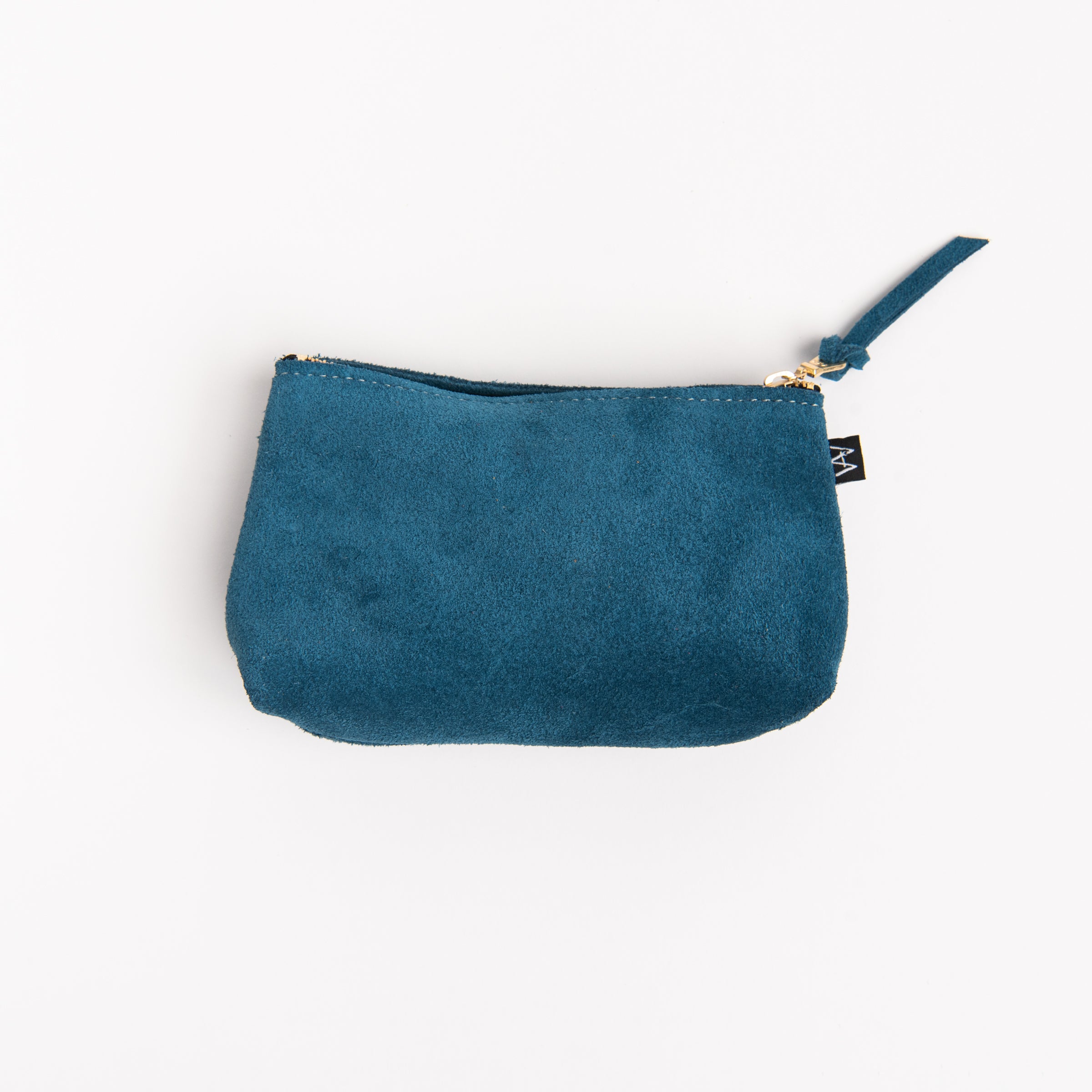 Bardot Makeup Clutch - Cadet on a white background at Addison West