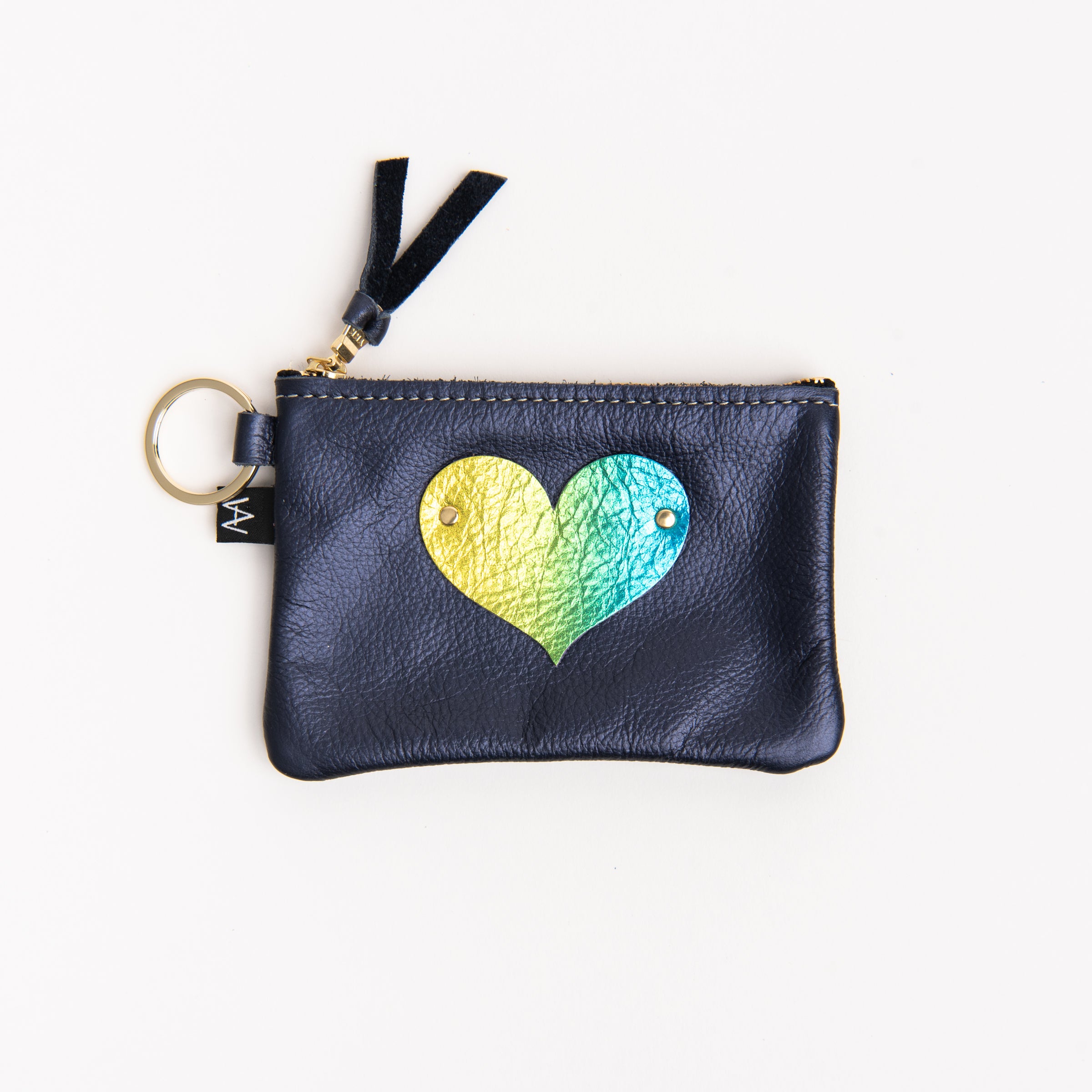 Love-ly Pouch - Sapphire on a white background at Addison West