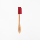 Mini Silicone Spatula - Red on a white background at Addison West