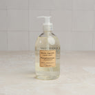 Lothantique Liquid Soap - Grapefruit on a marble table at Addison West