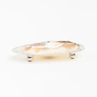 Felicity Footed Shell Dish on a white background at Addison West