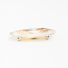 Felicity Footed Shell Dish on a white background at Addison West