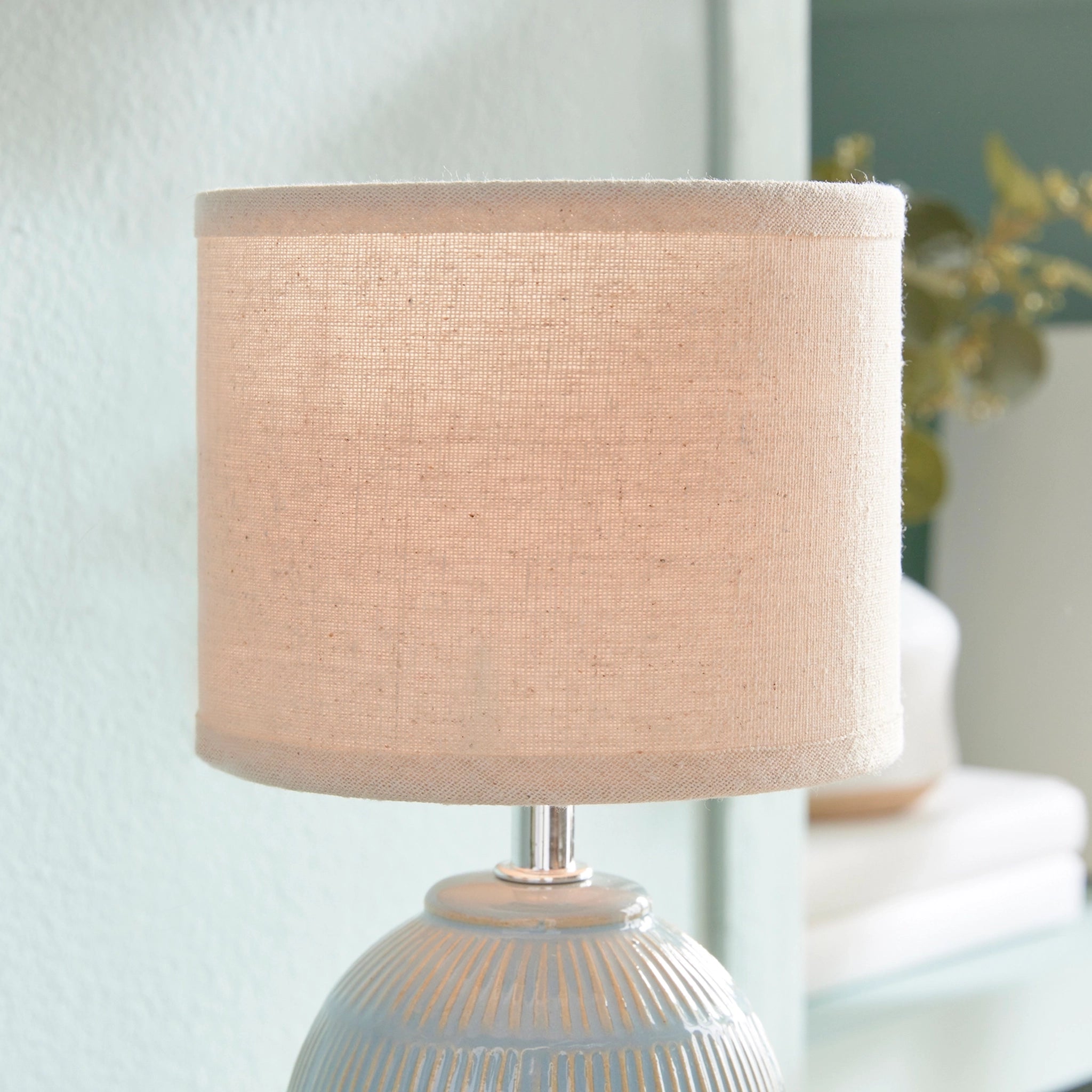 Althea Mini Lamp in Soft Blue - Addison West 