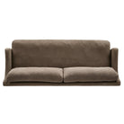 Top of Amber Lewis x Four Hands Aurelia Sofa in Broadway Coffee on a white background at Addison West