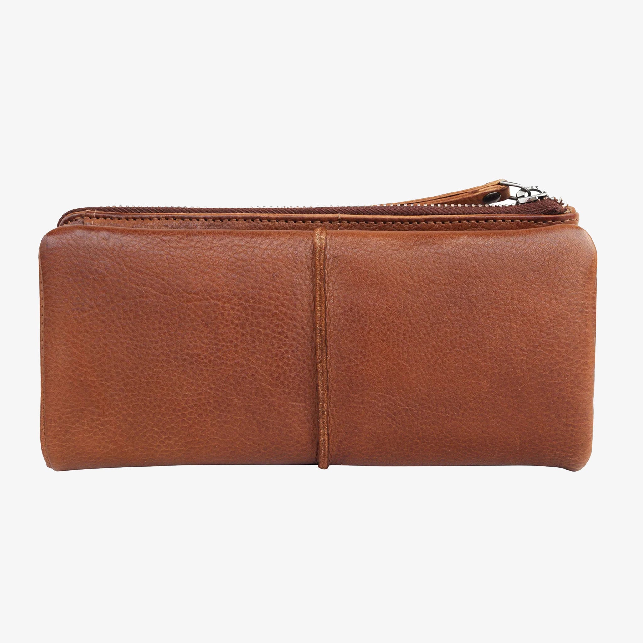 Latico Leathers Andi Wallet in Brown on a white background