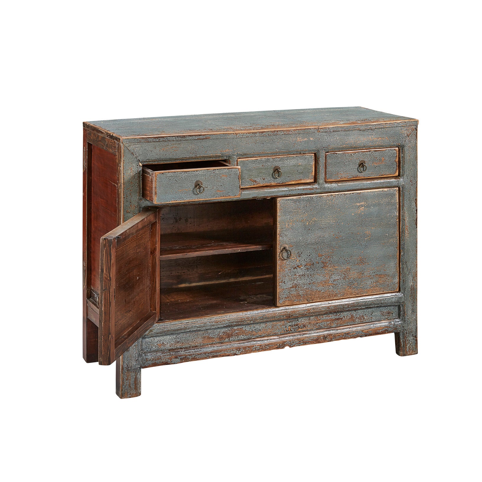 Antiqued Prussian Sideboard - Addison West 