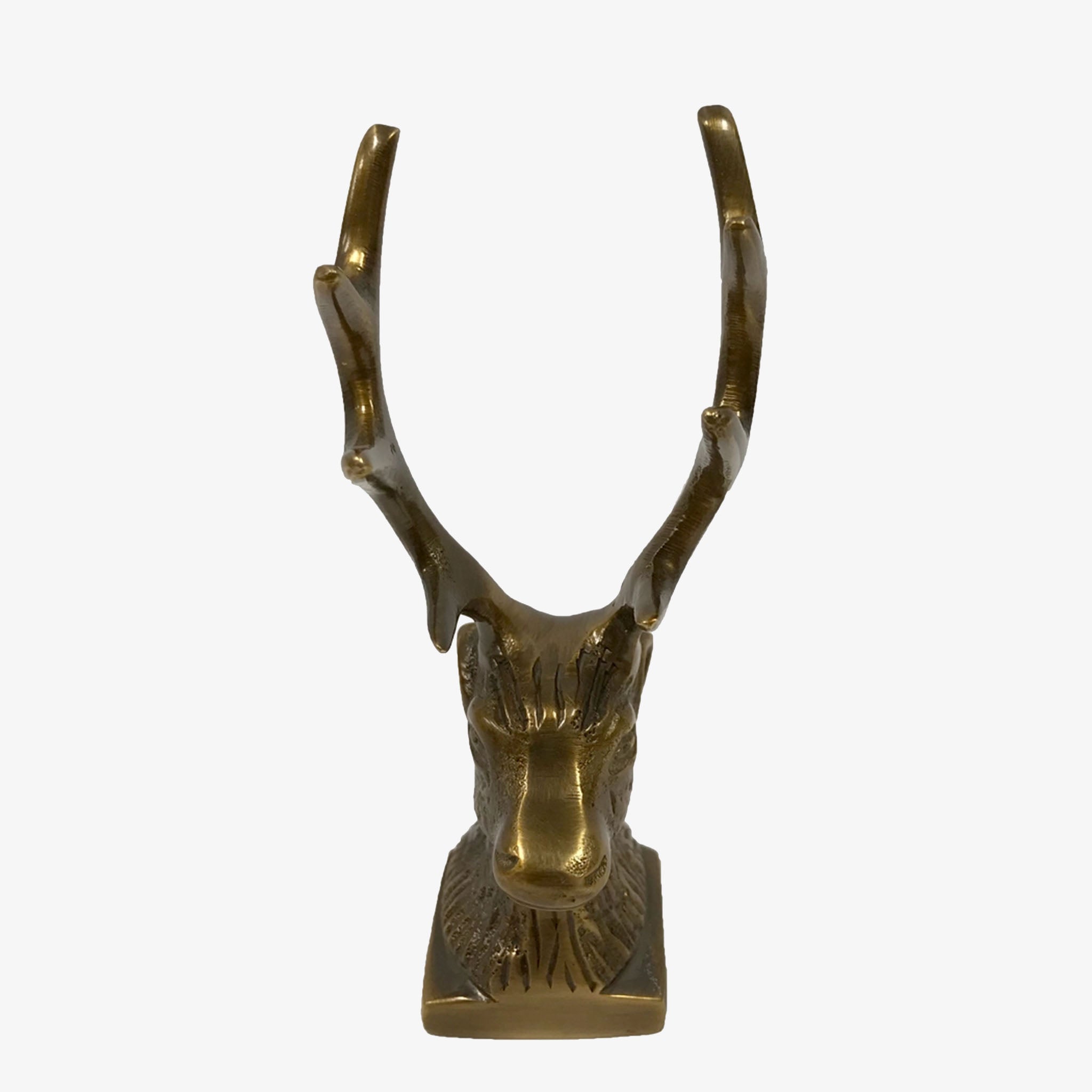 Antiqued Brass Stag - Addison West 