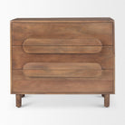 Marcana brand Astrid Solid Wood 3 Drawer dresser on a white background