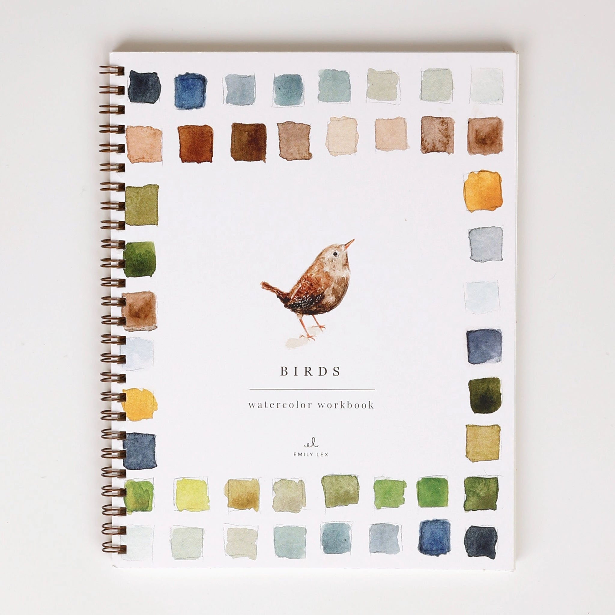 Birds Watercolor Workbook - Addison West 