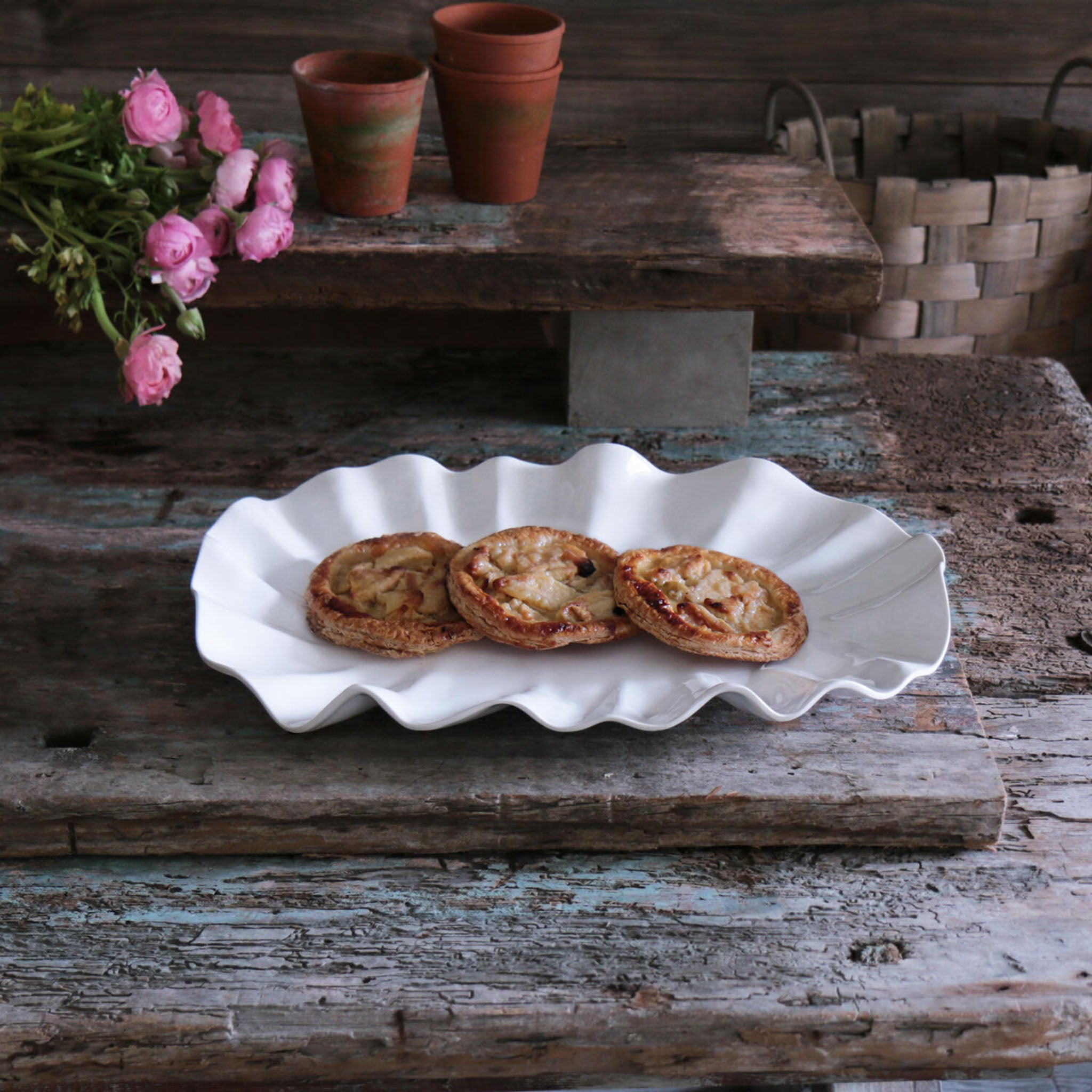 Beatriz Ball Bloom Large Oval Platter - Addison West 