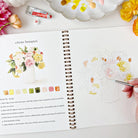 Bouquets Watercolor Workbook - Addison West 