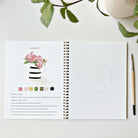 Bouquets Watercolor Workbook - Addison West 