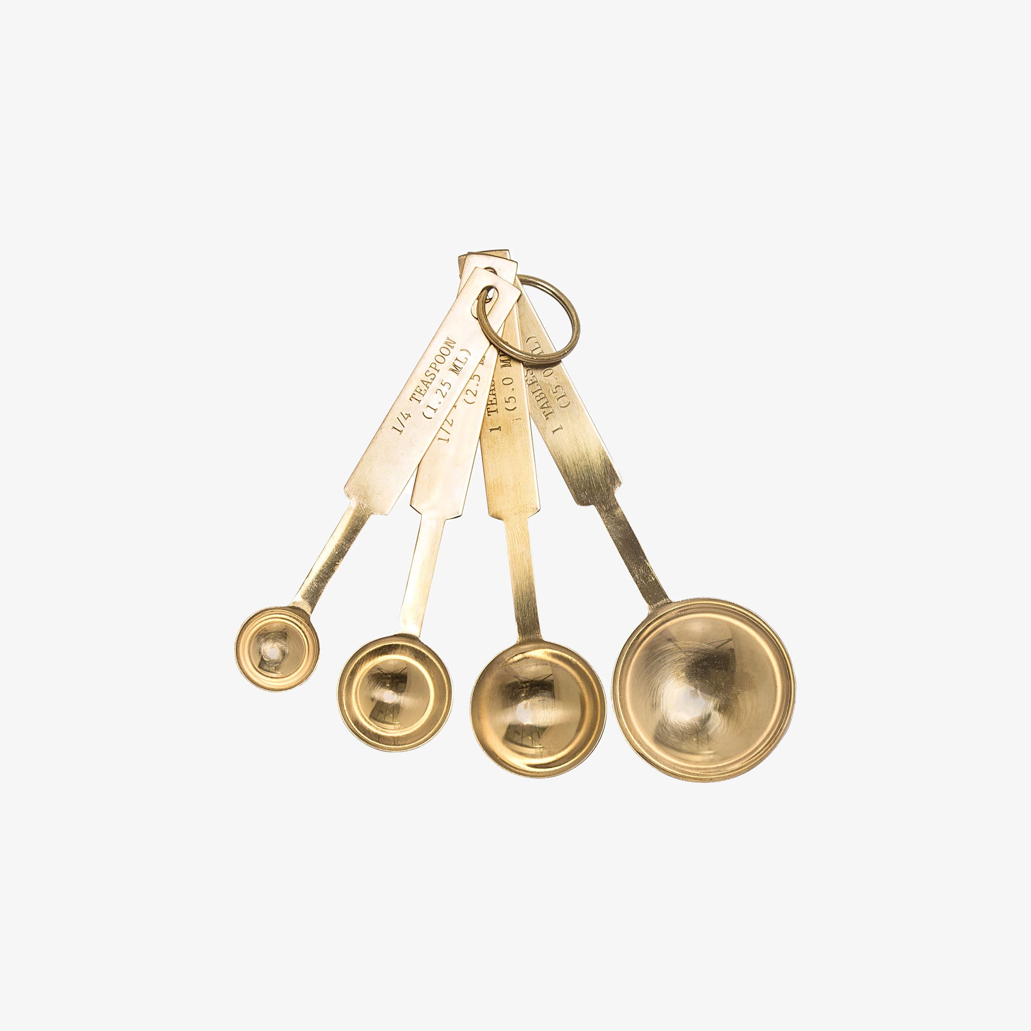 Brass Measuring Spoons - Addison West 