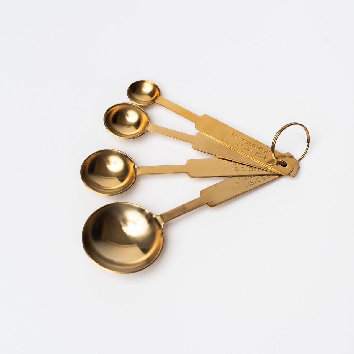 Brass Measuring Spoons