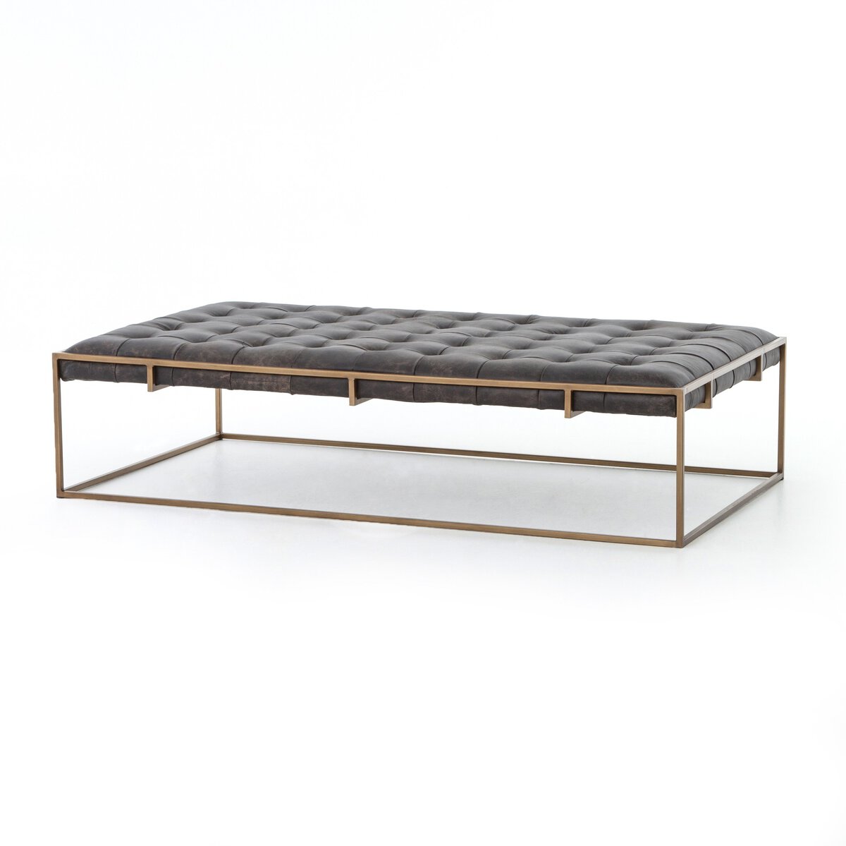 Four Hands Oxford Coffee Table in Rialto Ebony - Addison West 