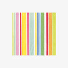 Caspari Cabana Stripe Cocktail Napkins on a white background