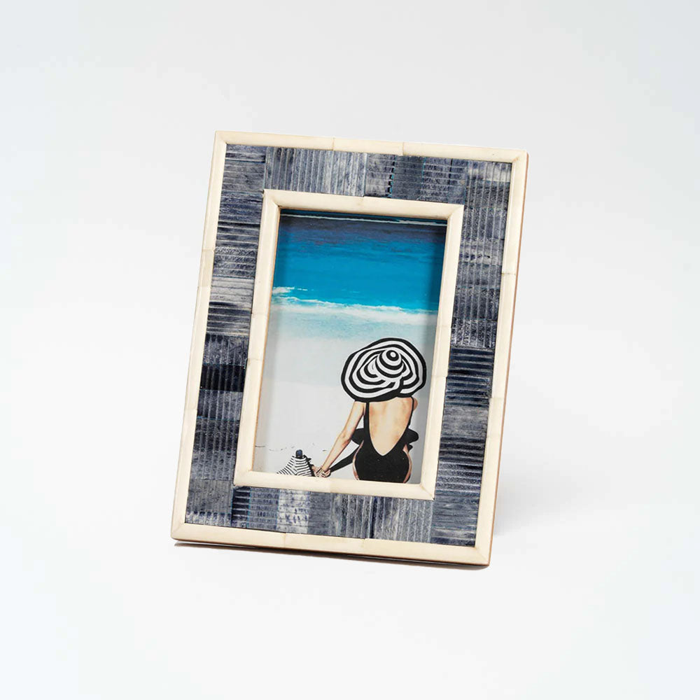 Capri Blue Bone Picture Frame - Addison West 