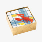 Caspari Lobster Bake Paper Cocktail Napkins - Boxed - Addison West 