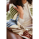 Chappy Wrap Hudson Stripe Blanket - Addison West 