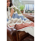 Chappy Wrap Hudson Stripe Blanket - Addison West 