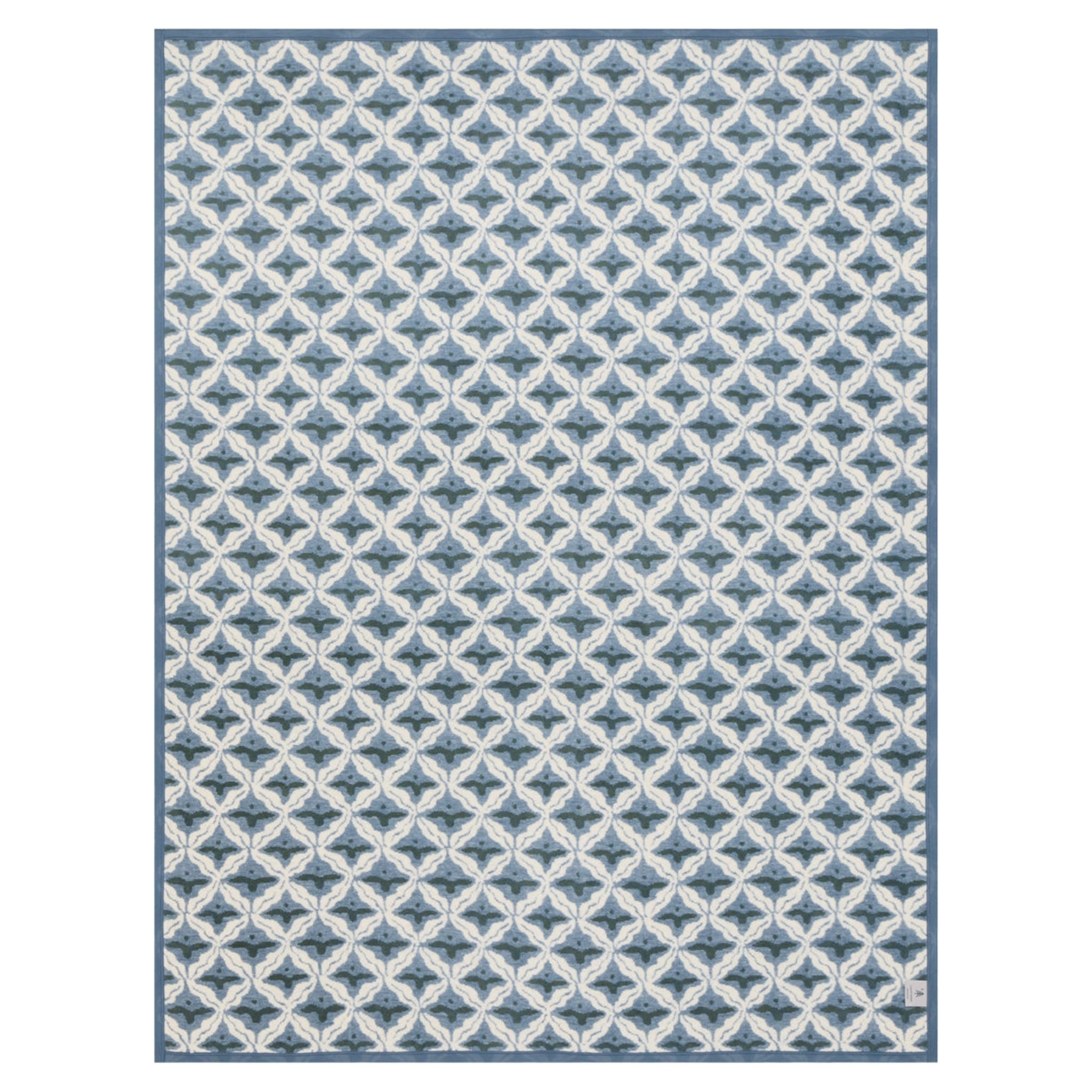 Chappy Wrap Samara Blue Cactus Blanket - Addison West 