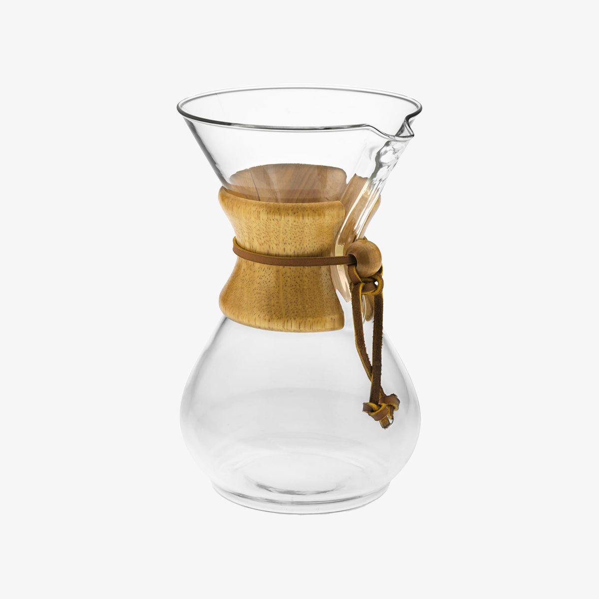 Chemex Six Cup Pour-Over Glass Coffee Maker – Addison West