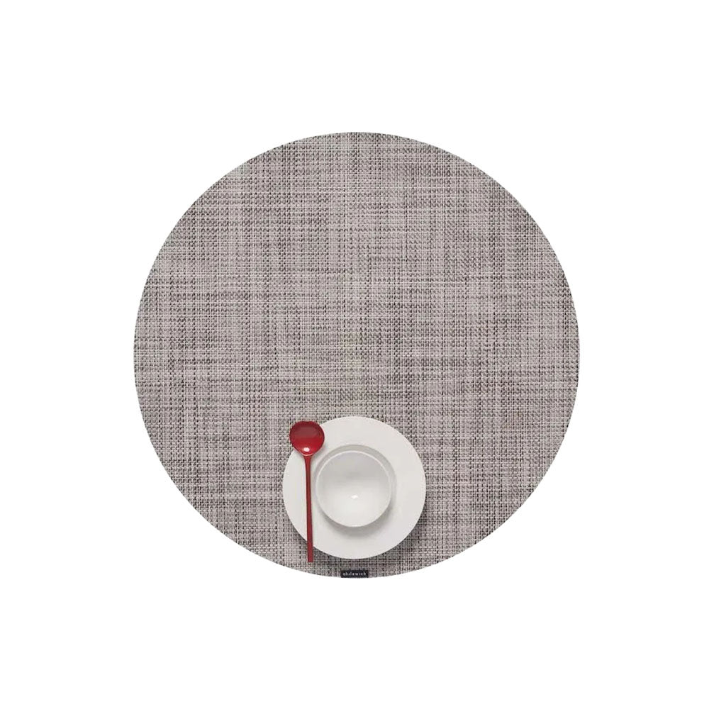 Chilewich Mini Basketweave Round Placemat - Addison West 