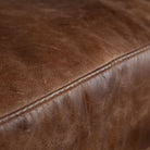 Colter 82 Inch Brown Leather Sofa - Addison West 