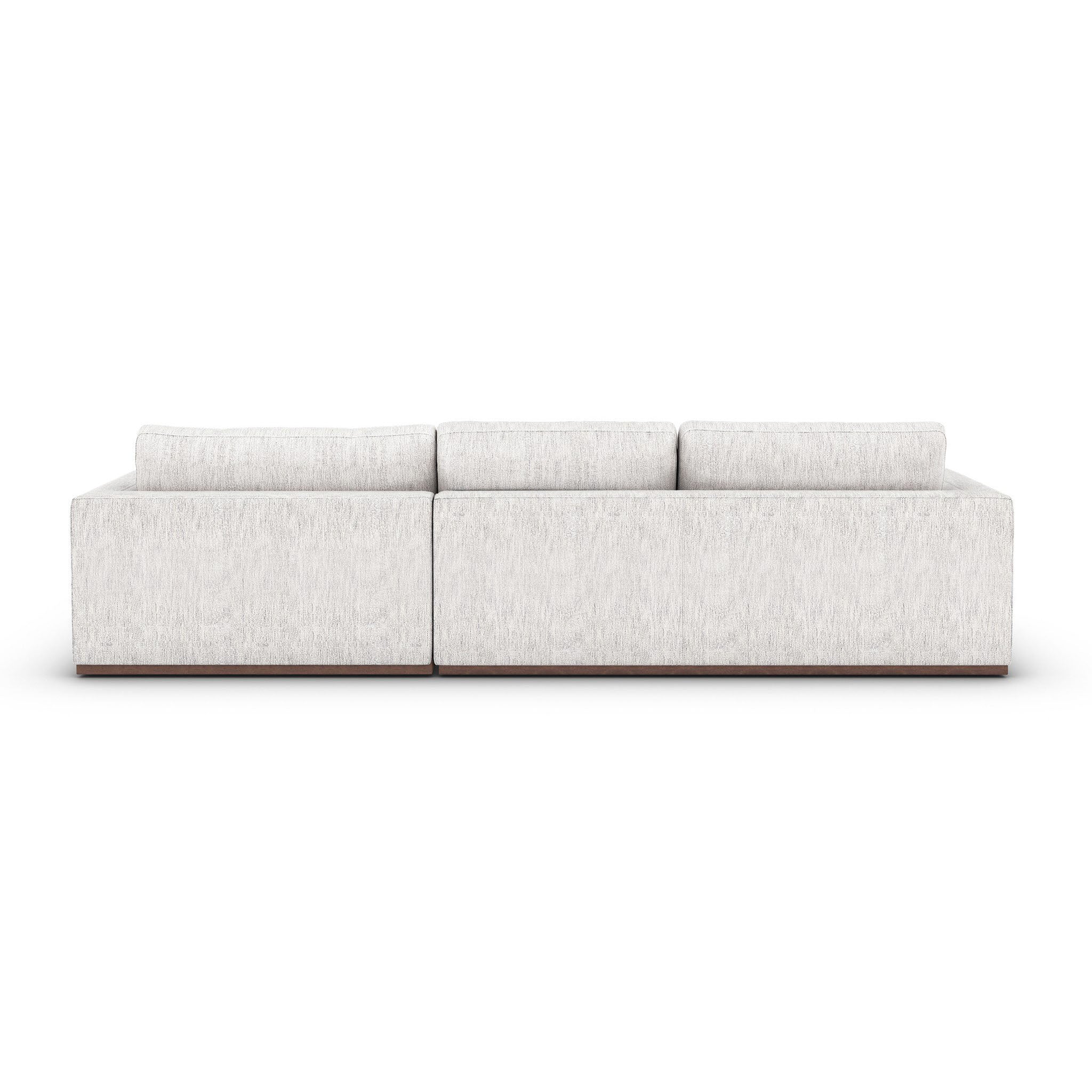 Four Hands Colt 2-Piece Sectional in Merino Cotton Right Chaise - Addison West 