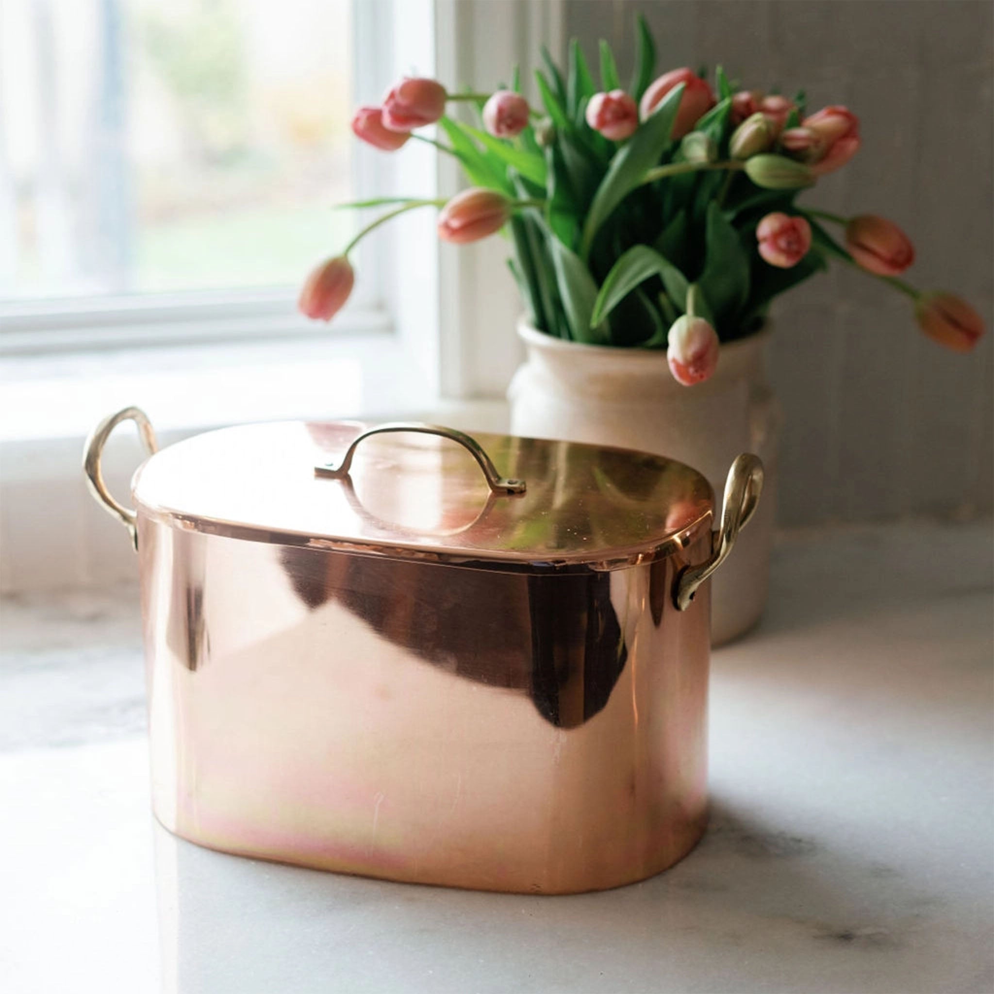 Hierloom Copper Bread Box - Addison West 