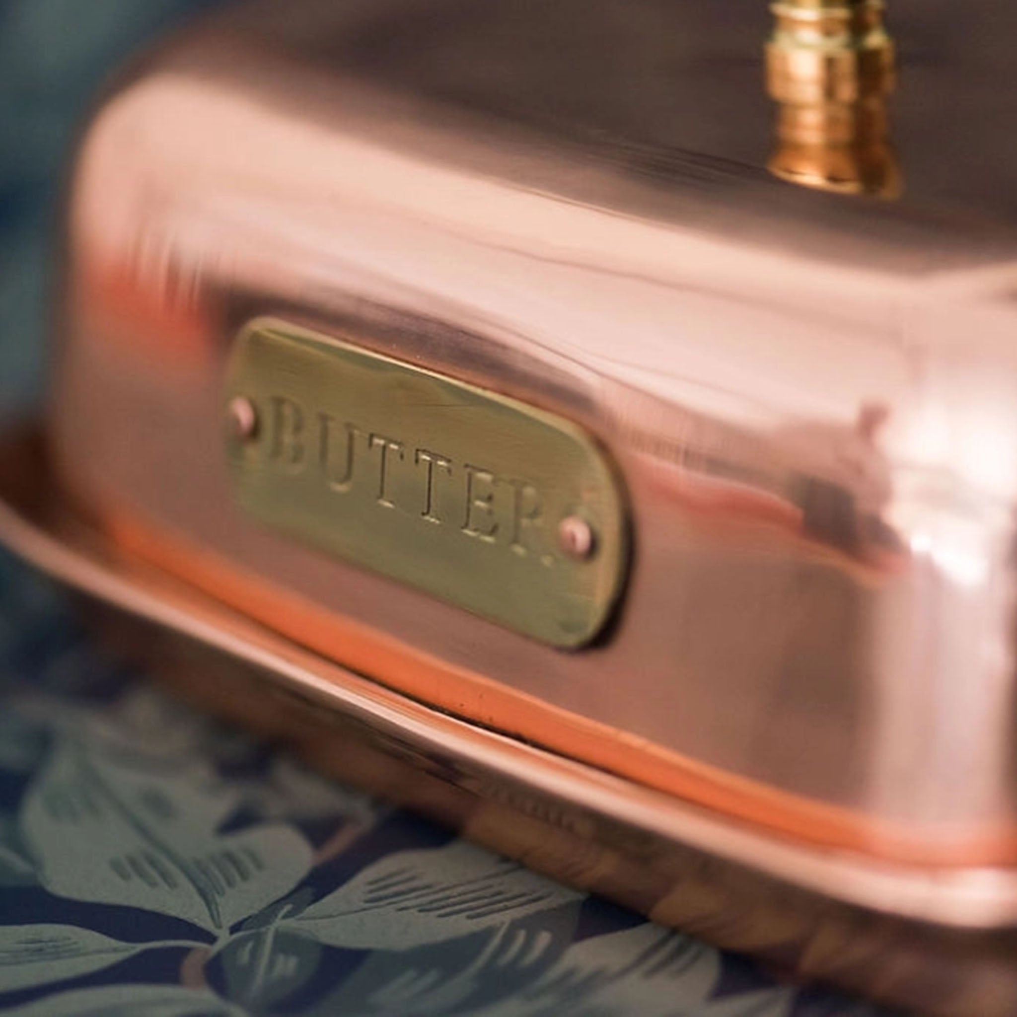 Heirloom Copper Butter Dish - Addison West 