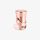 Copper Champagne Stopper by Viski on white background