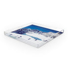 Cortina D'ampezzo Tray by Slim Aarons on a white background