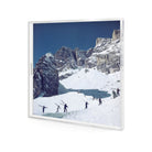 Cortina D'ampezzo Tray by Slim Aarons on a white background