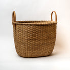 Vermont Wood Basket - Large on a white background at Addison West