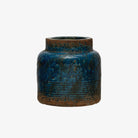 Indigo Terracotta Vase - Addison West 