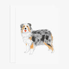 Dog Mail Aussie Greeting Card - Addison West 