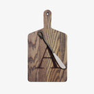 JK Adams Monogram Cheese Board Gift Set - Driftwood - Addison West 