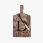 JK Adams Monogram Cheese Board Gift Set - Driftwood - Addison West 